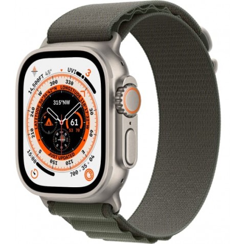 Смарт часы Apple Watch Ultra 49mm Green Alpine Loop